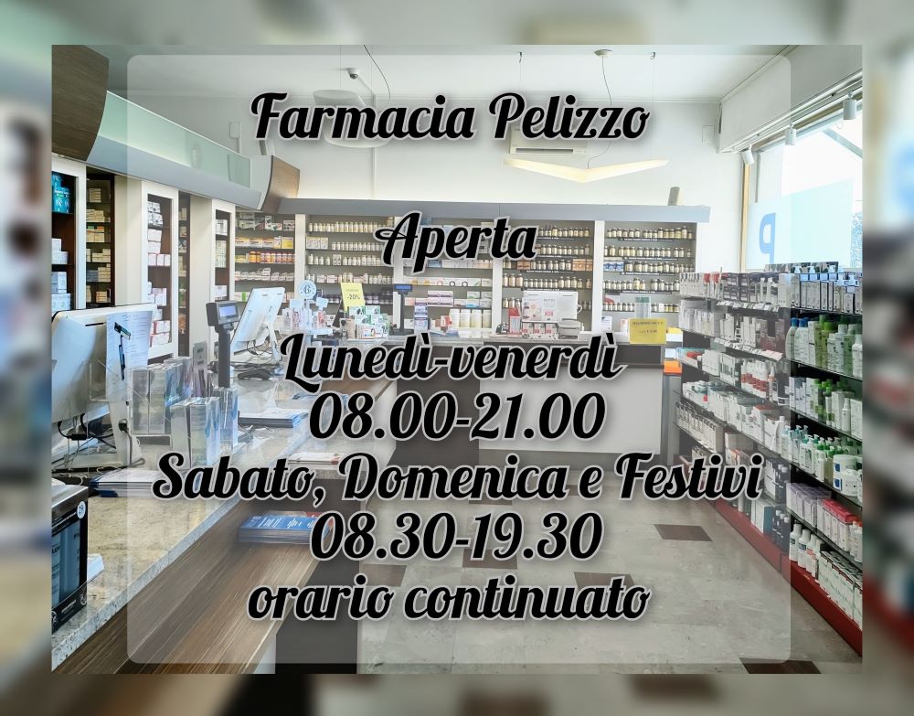 orari della farmacia pelizzo a udine