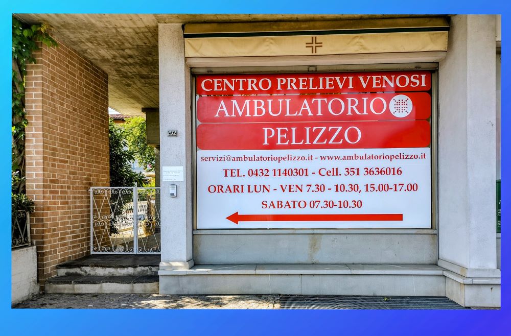 pelizzo centro infermieristico e prelievi udine