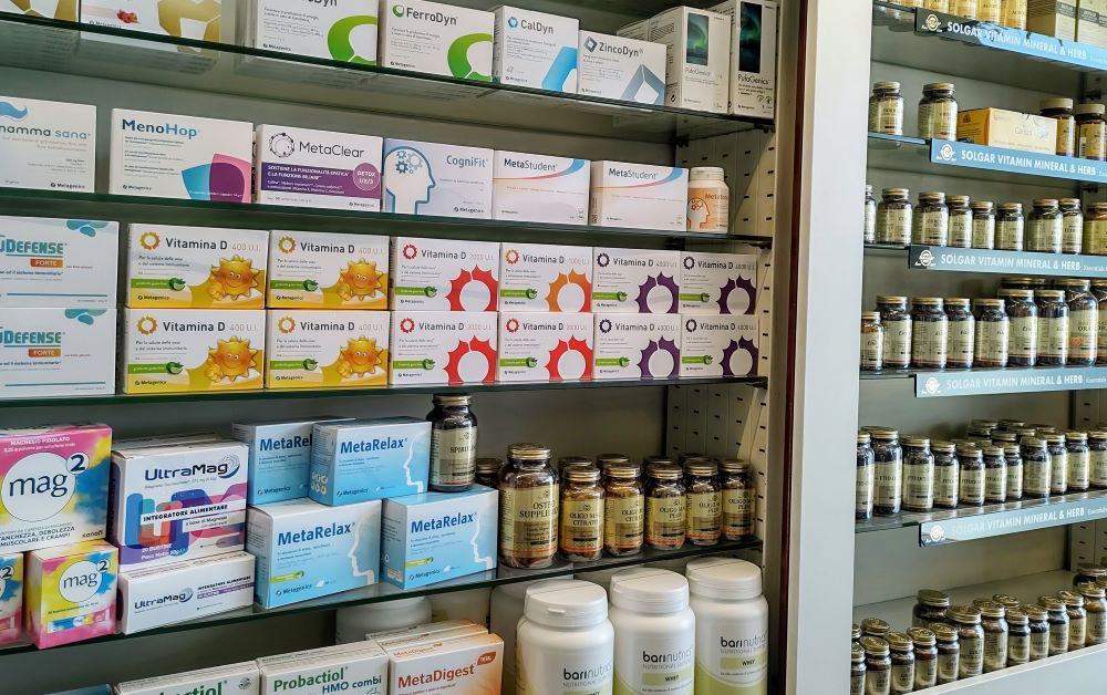 integratori alimentari in farmacia pelizzo